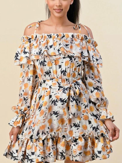 Ava Floral Strap Dress